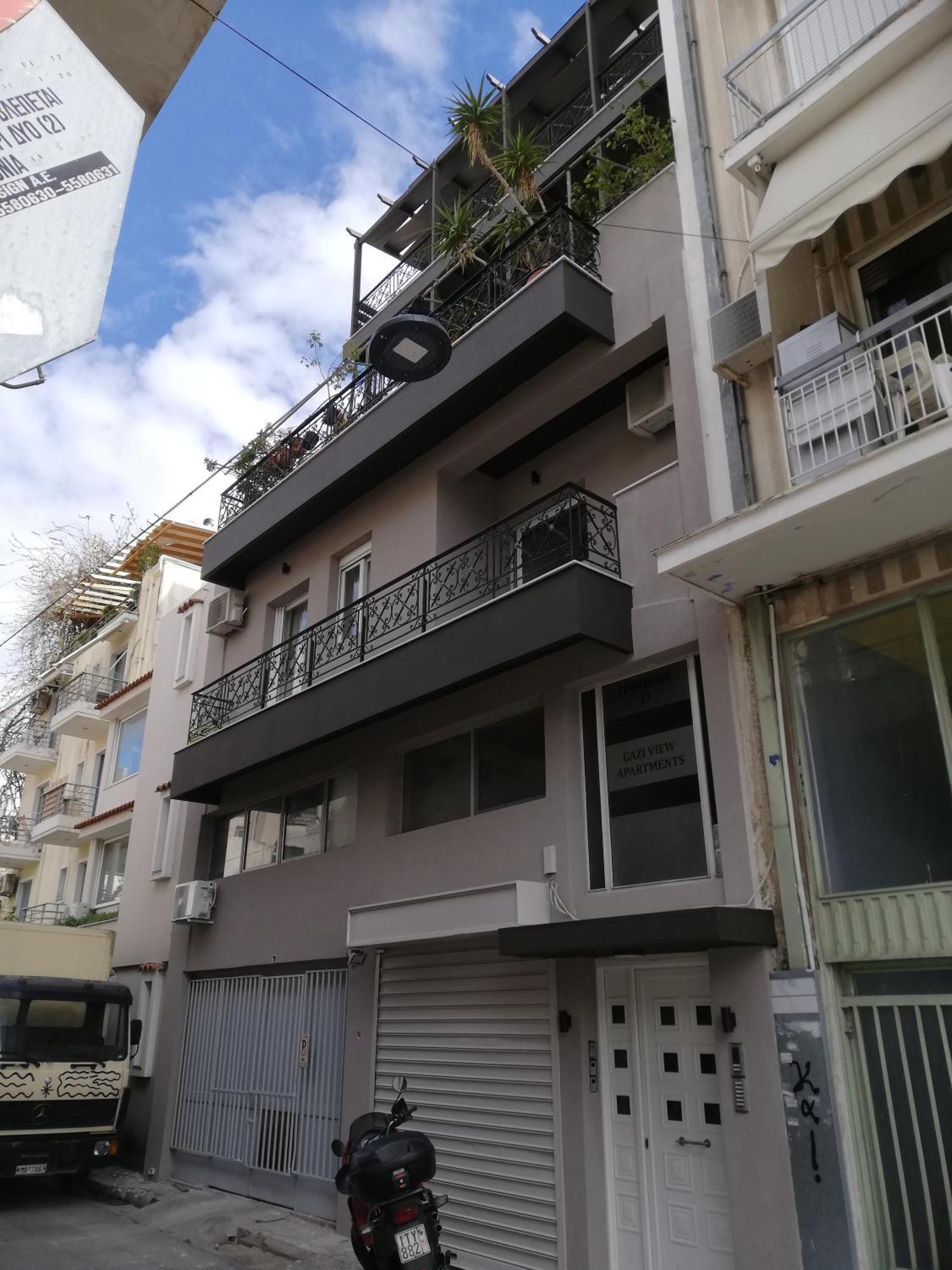 Giorgios Zeta Gazi view apartments Athene Buitenkant foto